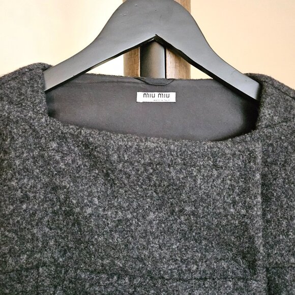 MIU MIU Wool Coat - Picture 3 of 13